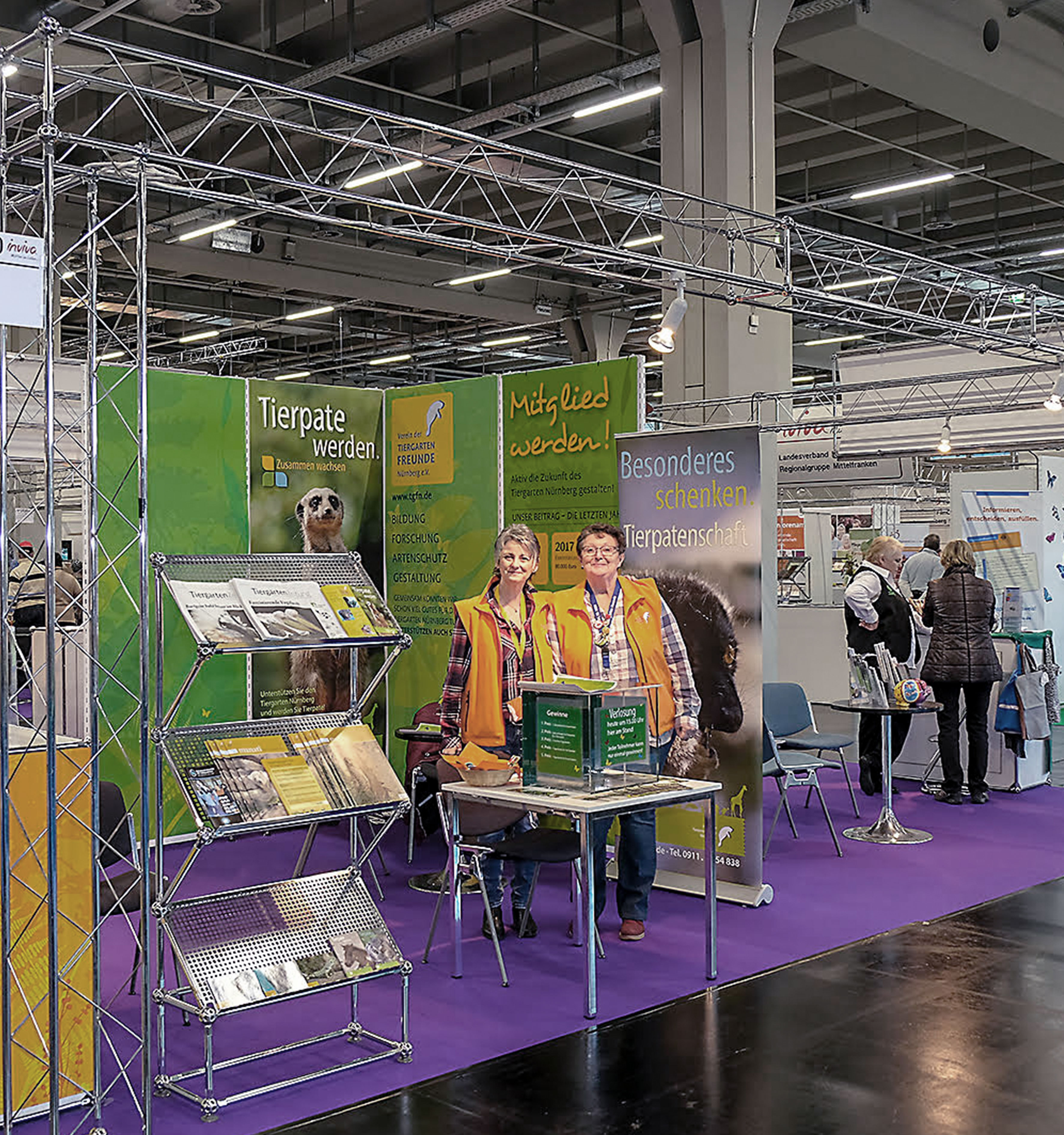 Tiergartenfreunde auf der Inviva 2018